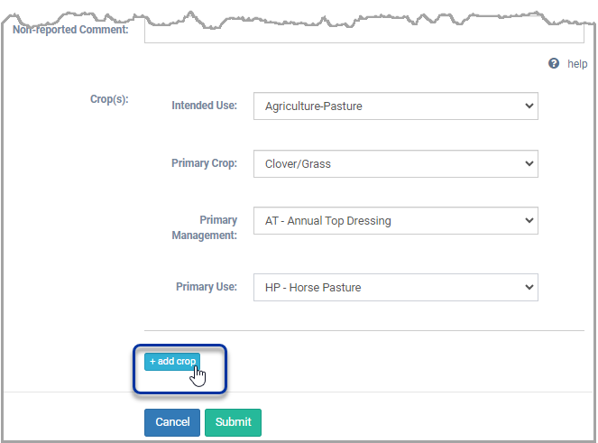 image of adding additional crops